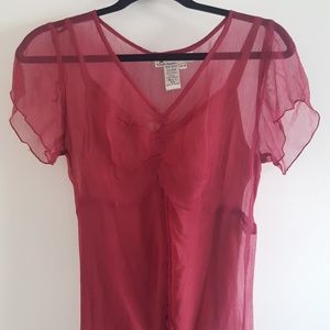 Papillon maxi dress. New. Size M.